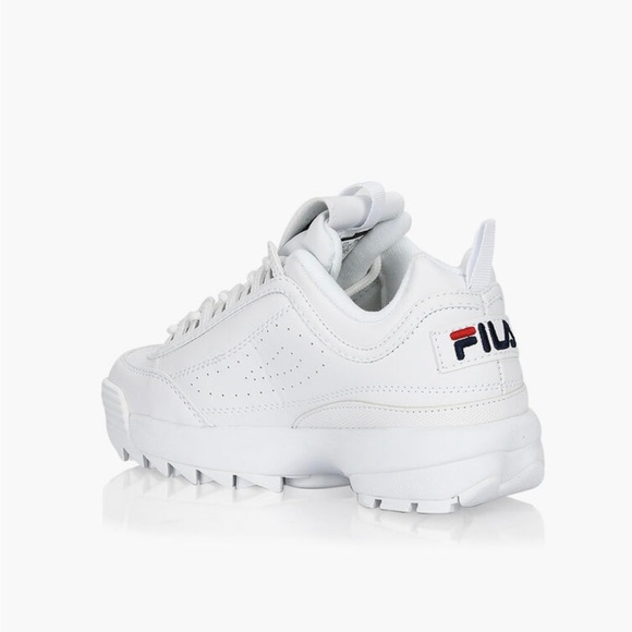 FILA Disruptor White Trainers Size -8.5 - Picture 3 of 12